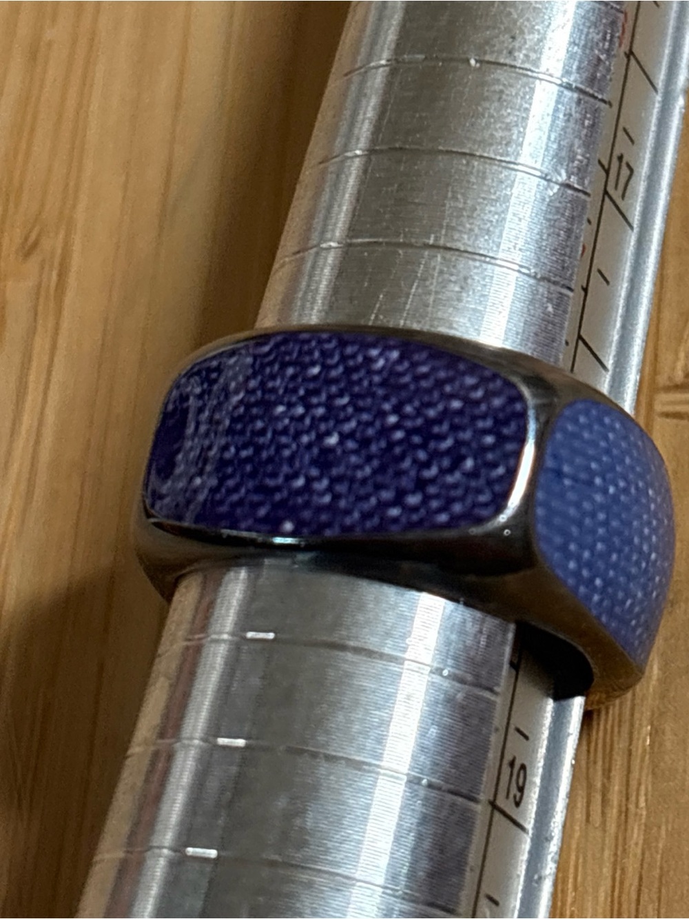 925 CZ Blue Sapphire Sterling Silver Anniversary Band, September Birthstone